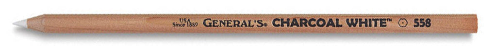Charcoal Pencil, White by General's