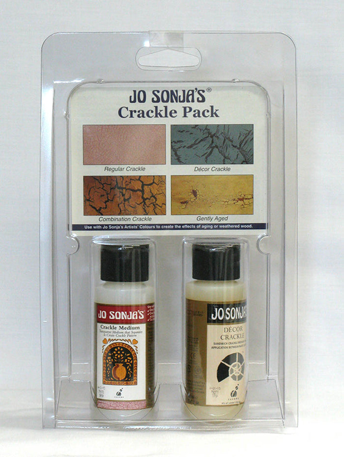Medium, Crackle Sampler Pack by Jo Sonja's
