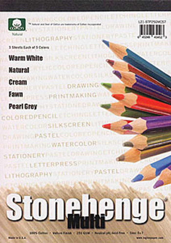 Stonehenge Print Making Paper, Multi-color