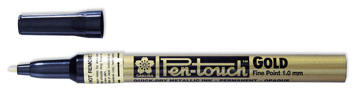 Pen-Touch Metallic Paint Marker, Fine by Sakura