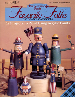 Turned Wood Parts Favorite Folks by Diane Capoccia