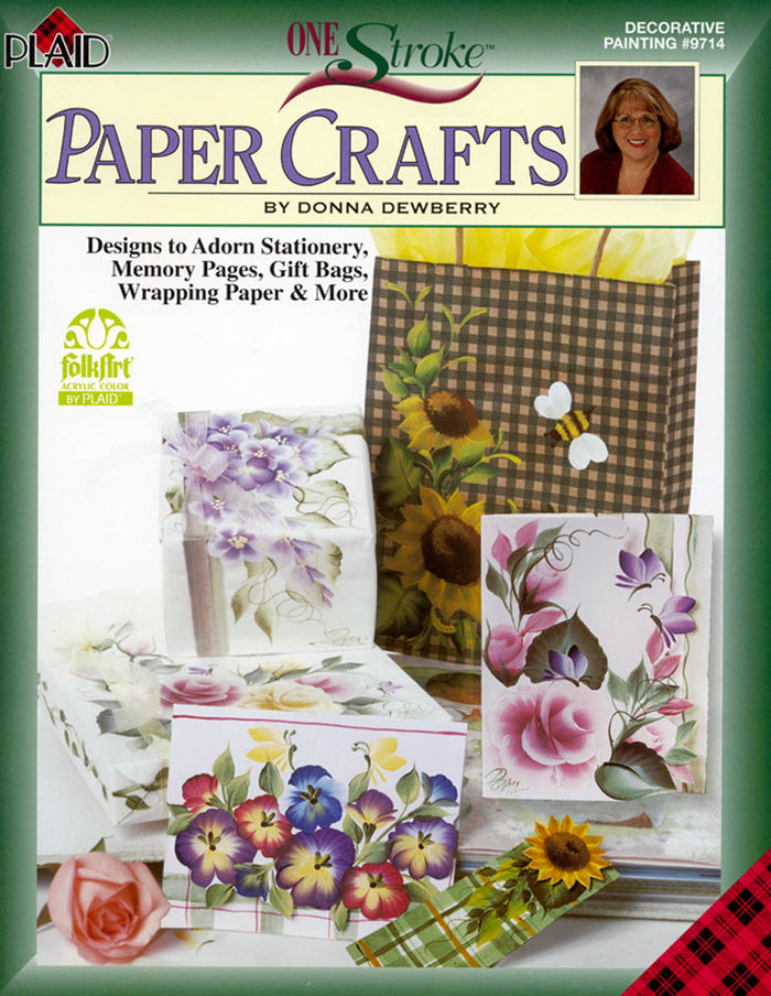 One Stroke: Paper Crafts by Donna Dewberry