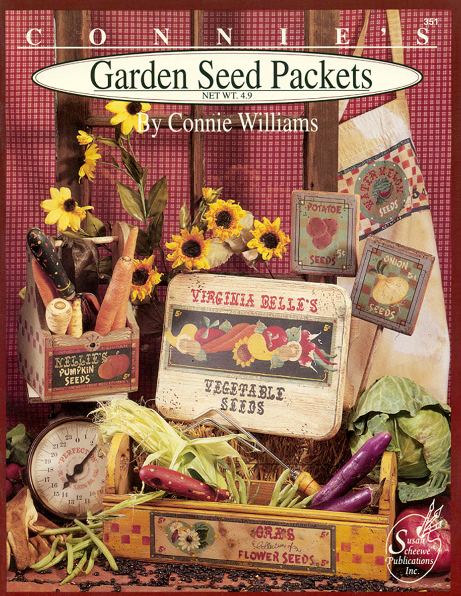 Connie's Garden Seed Packets by Connie Williams