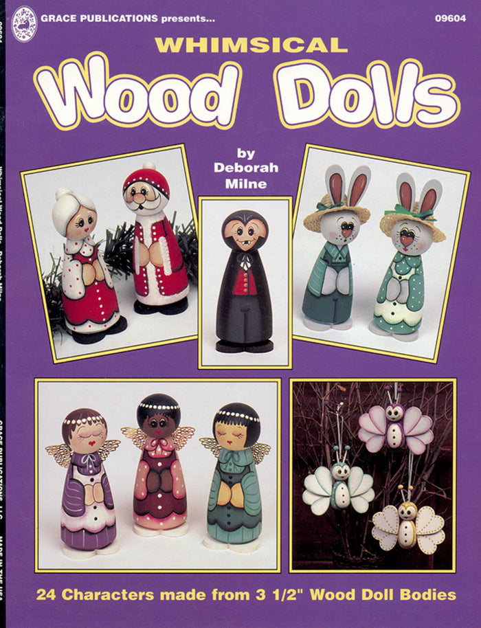 Whimsical Wood Dolls by Deborah Milne