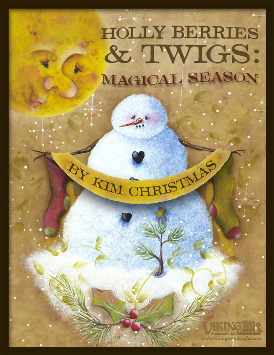 Holly Berries & Twigs: Magical Seasons by Kim Christmas
