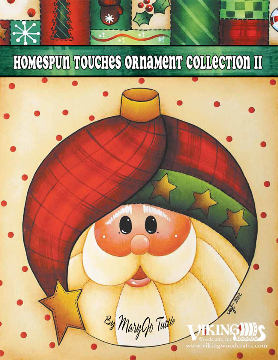 Homespun Touches: Ornament Collection 2 by Mary Jo Tuttle