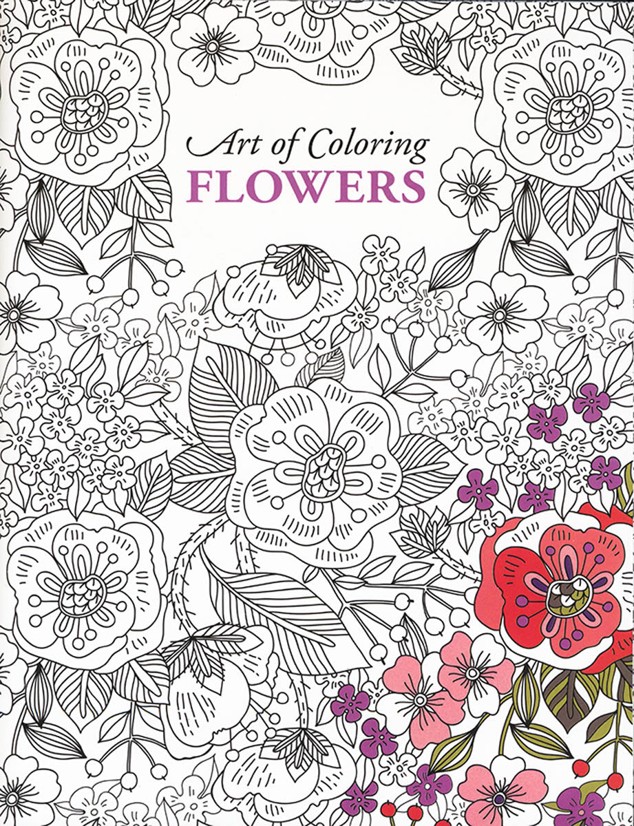 Art of Coloring: Flowers by Leisure Arts