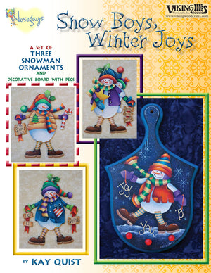 Snow Boys with Winter Joys by Kay Quist