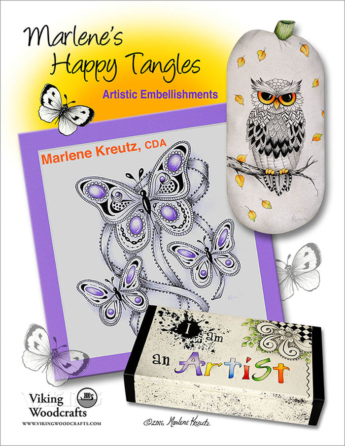 Marlene's Happy Tangles by Marlene Kreutz