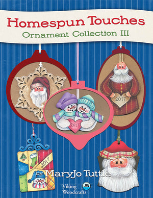 Homespun Touches: Ornament Collection 3 by MaryJo Tuttle