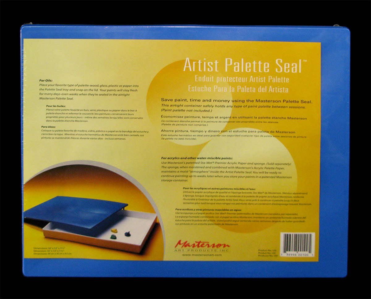 Sta-Wet Painter's Palette and Accessories